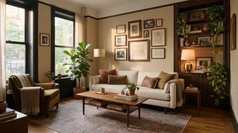 Vibey Apartment Living Room