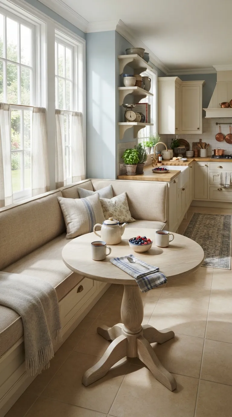 Village Kitchen Ideas A Cozy Kitchen Breakfast Nook