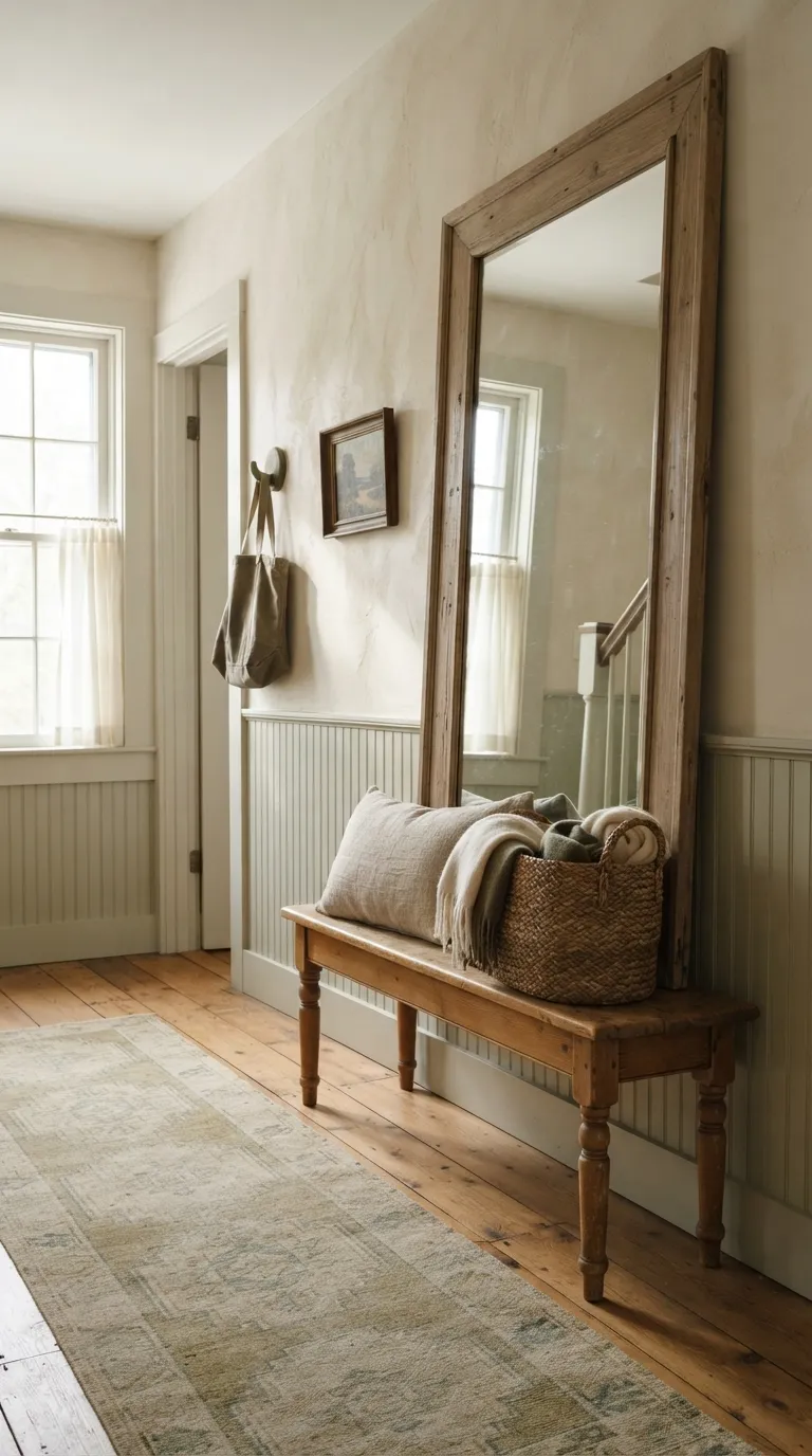 vintage cottagecore home decor Choose a Weathered Mirror