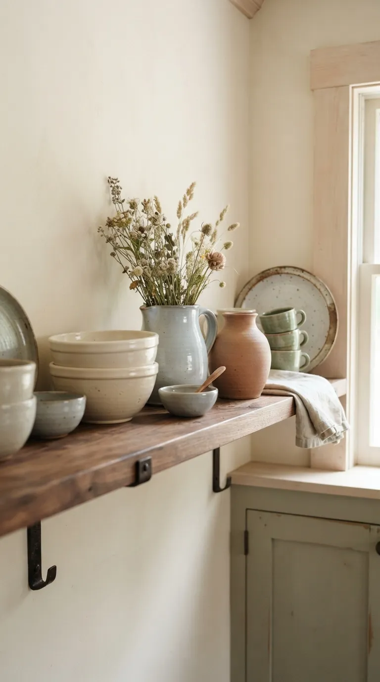 vintage cottagecore home decor Decorate With Pottery