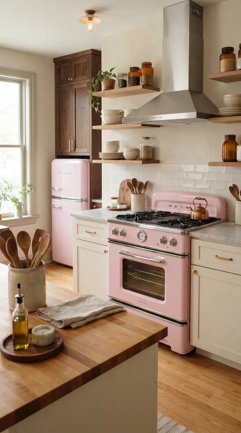Vintage Pink Kitchen Retro Pink Appliances