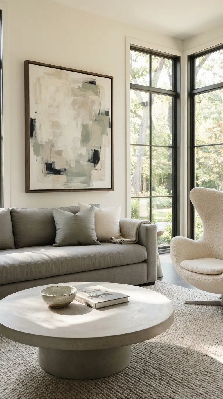 wall art living room Floating Frame Effect