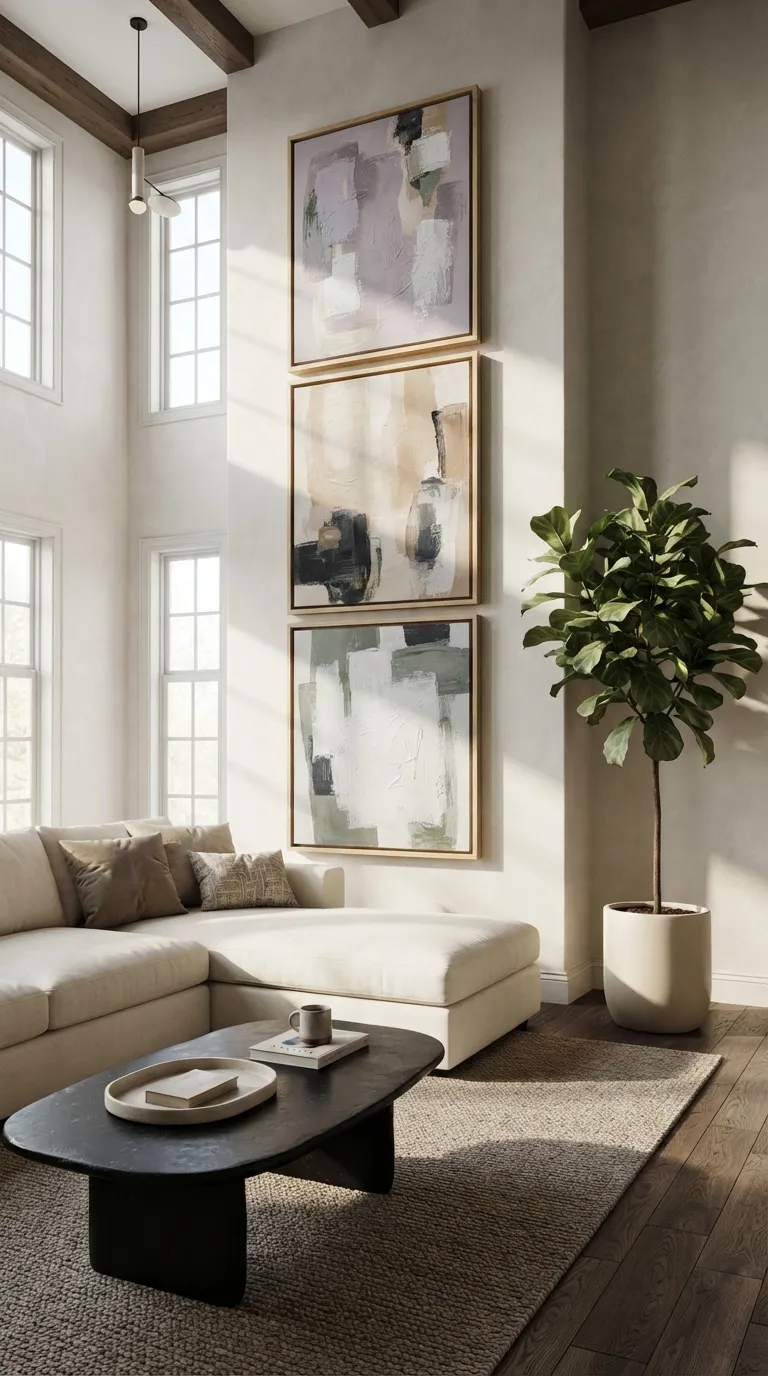 wall art living room Floor-To-Ceiling Art
