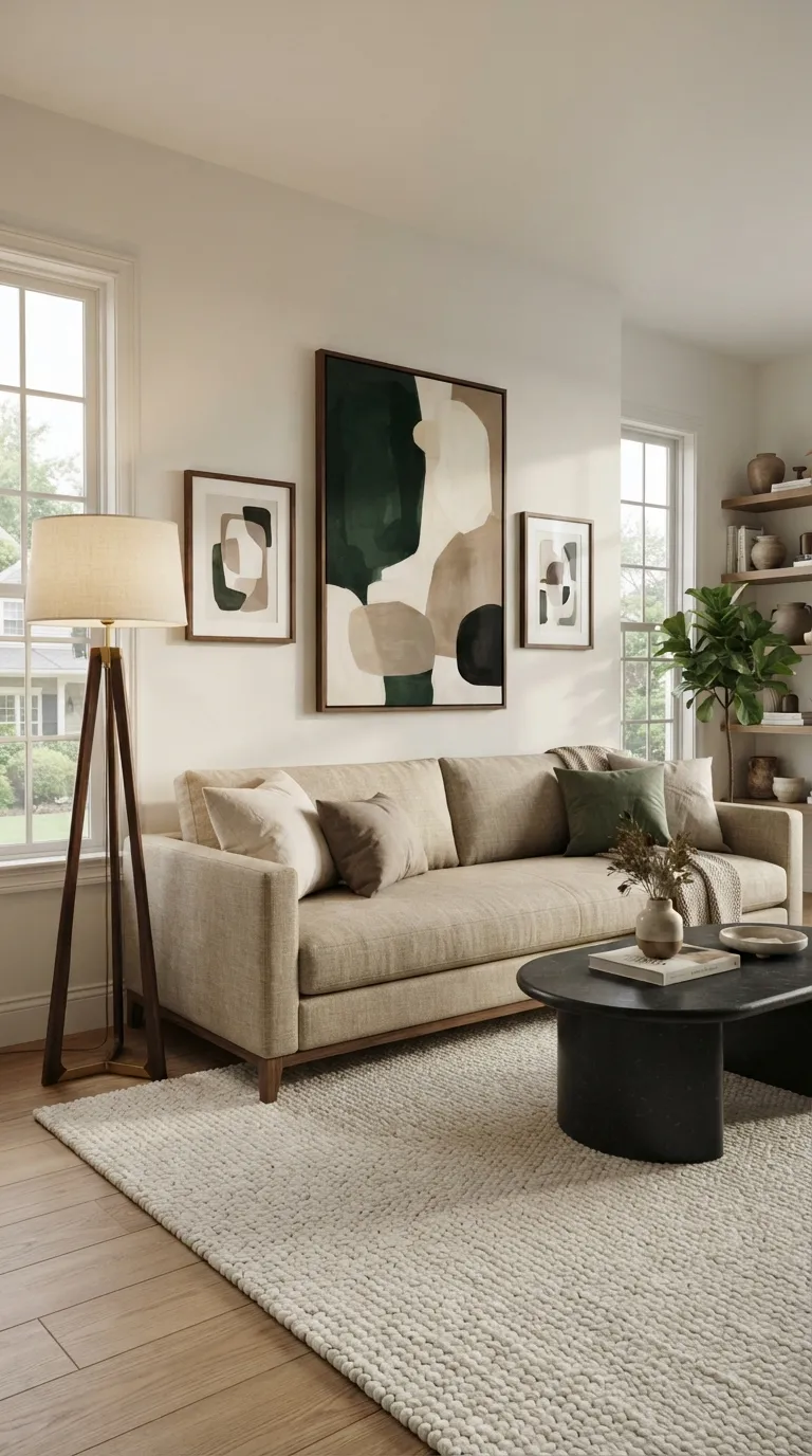 wall art living room Statement Art Wall