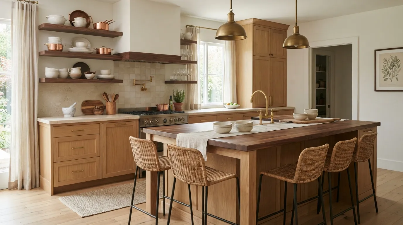 Warm Wood Kitchen Ideas